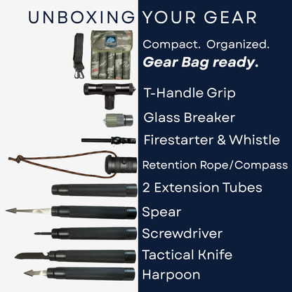 Summit Staff™ – #1 Tactical Hiking Staff for Strength, Safety, and Survival (Free Gift)